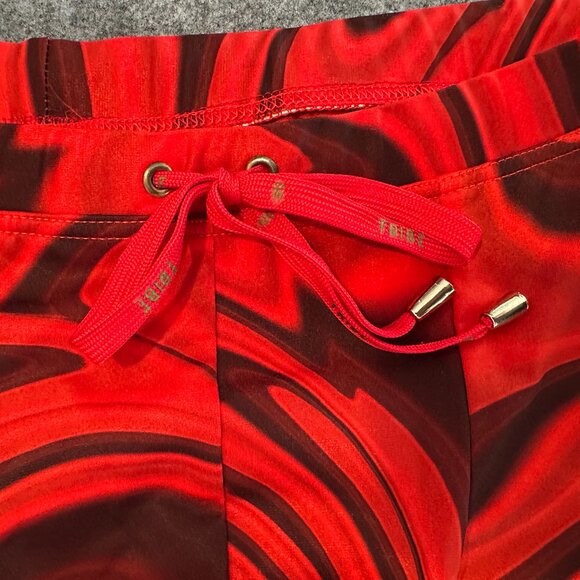 Tribe Men’s Swim Shorts – Size 3XL – Red Swirl Print - Picture 4 of 12